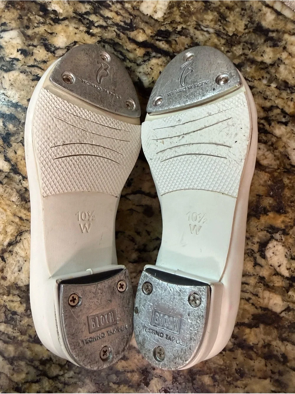 Bloch White Tap Shoes Toddler Girl’s 10.5 W Dance
